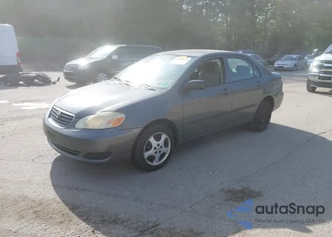 2007 Toyota Corolla Ce from USA, damaged, VIN 2T1BR32EX7C786267